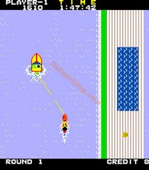 une photo d'Ã©cran de Water Ski sur Arcade